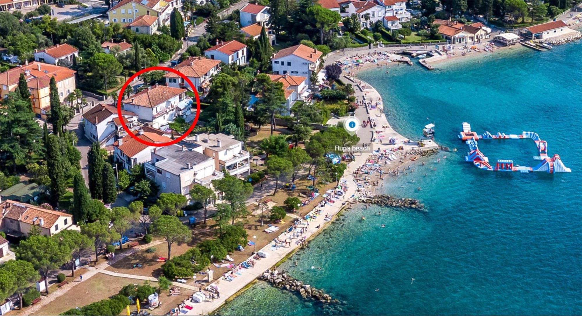 Apartments House Pinezic Малинска Екстериор снимка